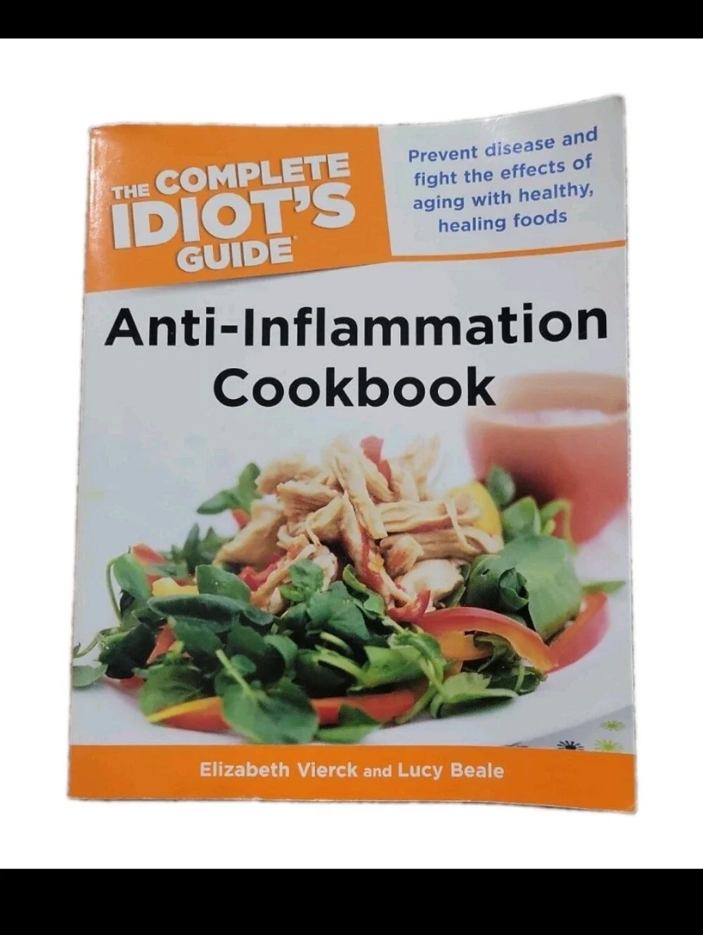 The Complete Idiot's Guide Anti-Inflammation Cookbook by Vierck &Beale Paperback